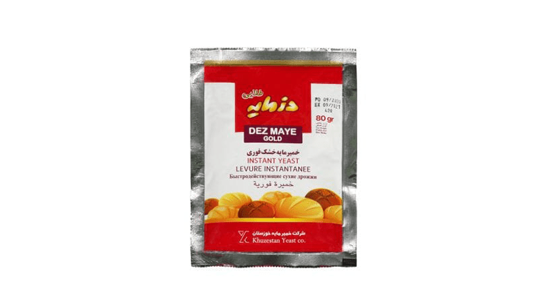خمیر مایه دزمایه گلد ۸۰ گرم