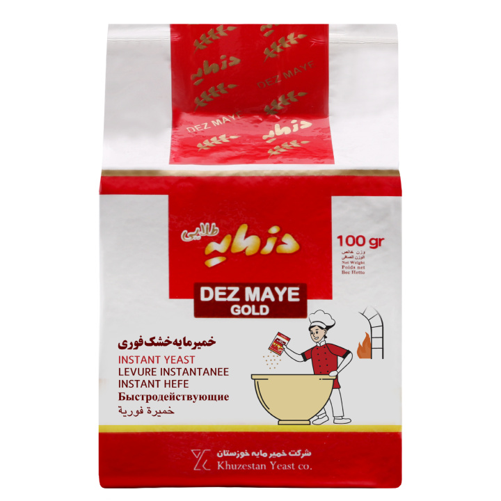 خمیر مایه دزمایه گلد ۱۰۰ گرم
