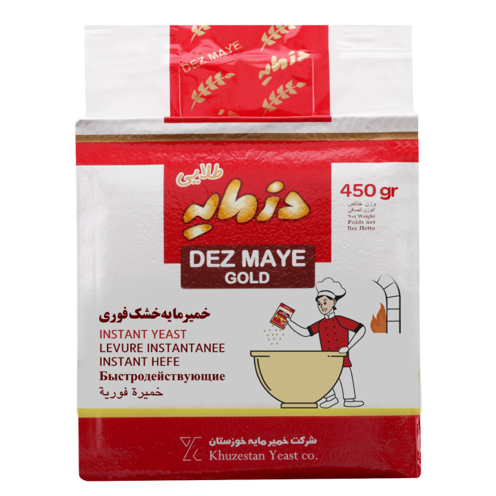 خمیر مایه دزمایه گلد ۴۵۰ گرم