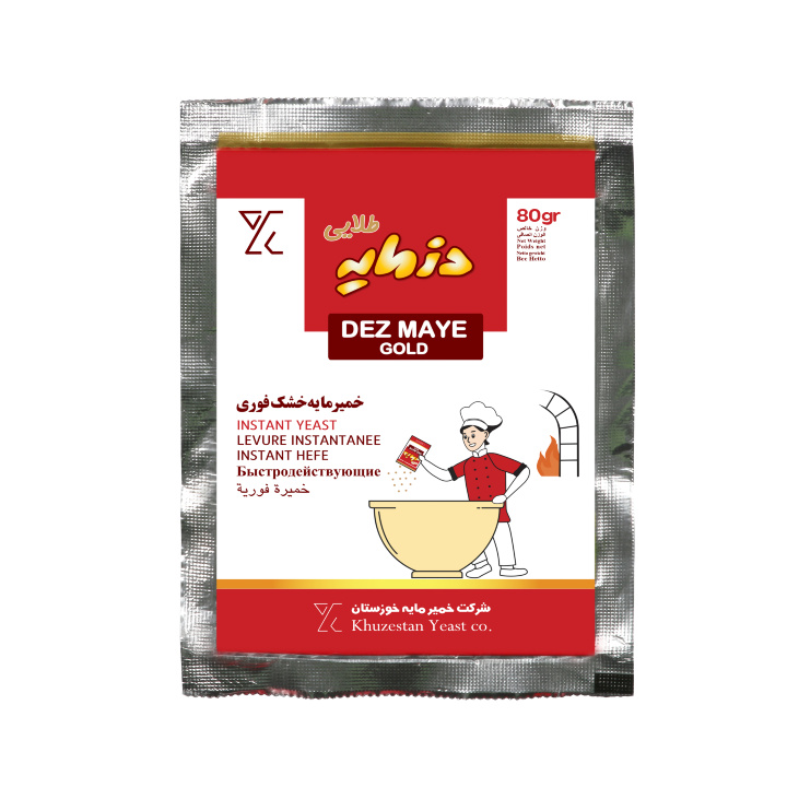 خمیر مایه دزمایه گلد ۸۰ گرم